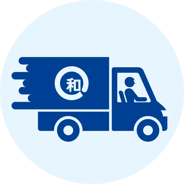 スピードと変化をモットーに素早いあきない商品提供を